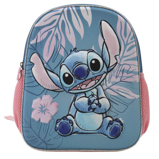 [564581] Lilo & Stitch | Rugzak Stich Blue Hawaii 32x12x26cm 