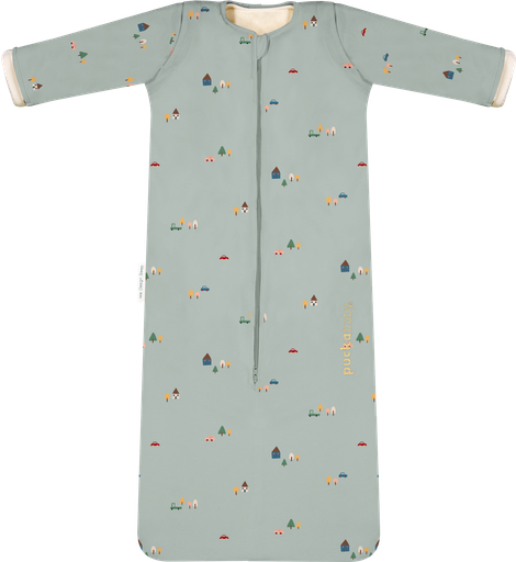 [564735] Puckababy | Slaapzak Tiny Village 4 Seasons 6m-2,5Y 70-100cm
