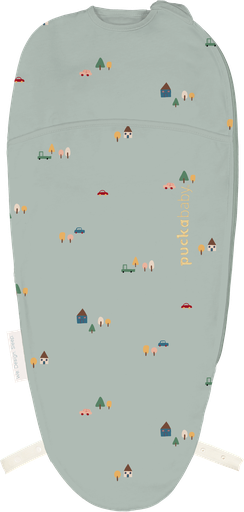 [564745] Puckababy | Inbakeren Piep Tiny Village Cotton 0-3M