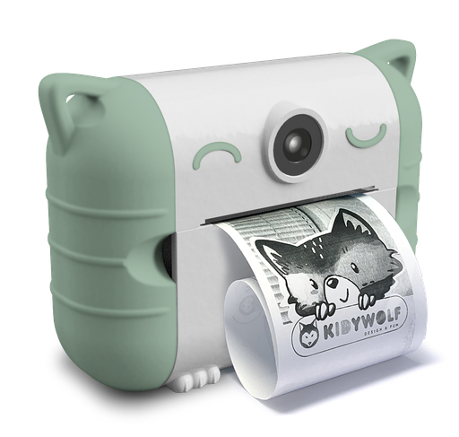 [564767] Kidywolf | Camera Kidyprint Green