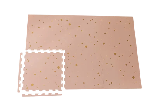 [564777] Nido.Nido | Puzzelmat Stylisch Pink and Gold Confetti 6-Pack