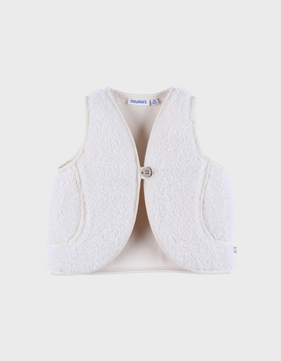 Noukies | Bodywarmer Sherpa Taupe