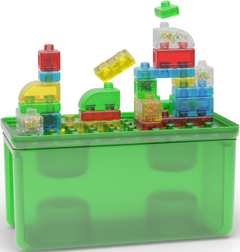 [564921] Goliath | Blokken Jelly Blox 2-In-1 Storage Box