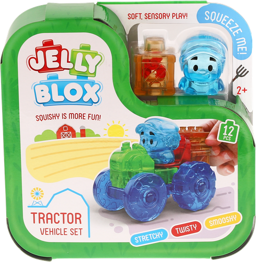 [564923] Goliath | Blokken Jelly Blox Tractor Vehicle Set