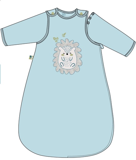 Picco Mini | Slaapzak Hedgehog Egel Blue