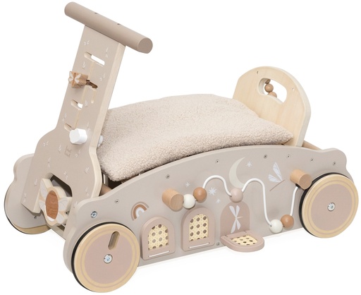 [565062] Label Label | 3 in 1 Rocker Walker and Car Nougat