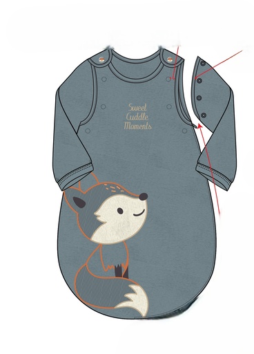 Picco Mini | Slaapzak Fox & Bear Lead