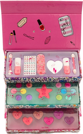 [565113] Create It! | Make Up Beautycase 3-laags