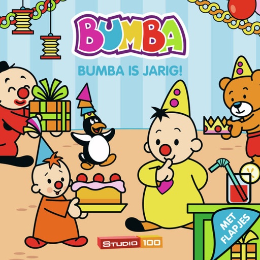 [565119] Bumba | Boek Bumba Is Jarig Flapjesboek