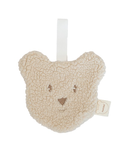 [565168] Pericles | Fopspeendoekje Bear Creme Ecru