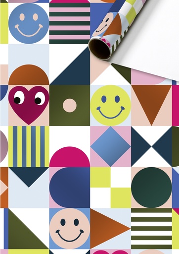 [565318] Stewo | Geschenkpapier Rol Mei Blauw 70x150cm