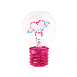 [534925] Legami | Lamp Planet Heart Tafellamp Gloeilamp