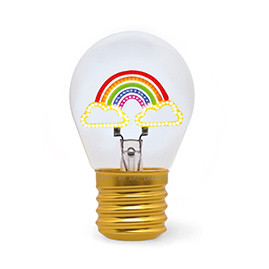 [565594] Legami | Lamp Rainbow Tafellamp