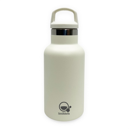 [565677] Smikkels | Thermos Drinkfles RVS Wit 350ml 