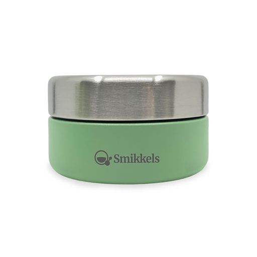[565680] Smikkels | Voedselcontainer RVS Groen 280ml 