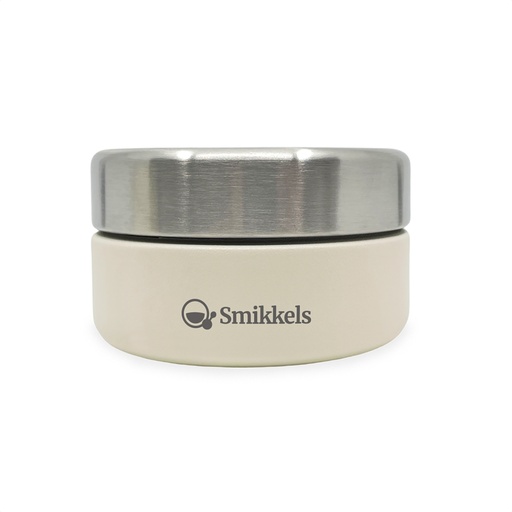 [565681] Smikkels | Voedselcontainer RVS Wit 280ml 
