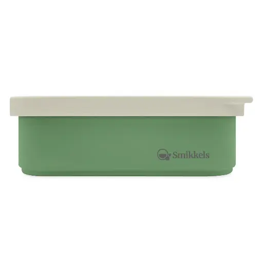 [565685] Smikkels | Lunchbox met Siliconen Deksel Groen 900ml