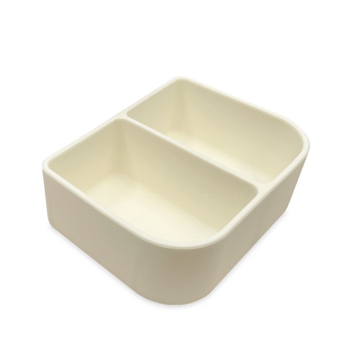 [565687] Smikkels | Lunchboxverdeler Siliconen Wit 900ml 