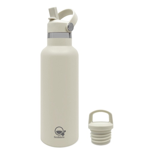 [565696] Smikkels | Thermos Drinkfles RVS Wit 500ml  