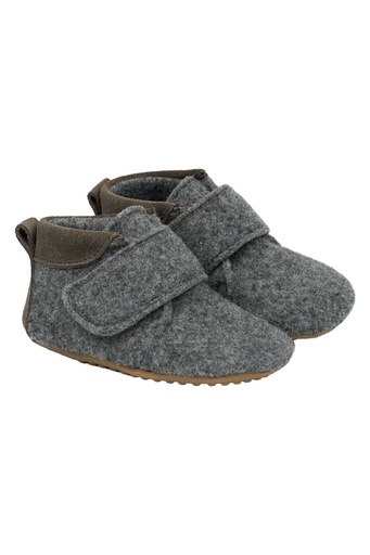 Pom Pom | Schoenen Beginners Wool Dark Grey Melange