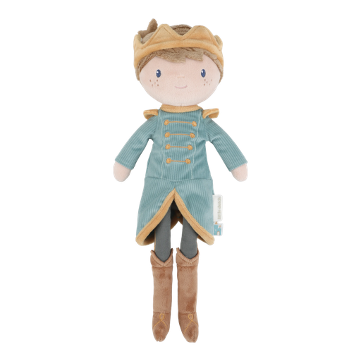 [566077] Little Dutch | Pop Prins Jim Textiel 6,5x14x35cm +12M