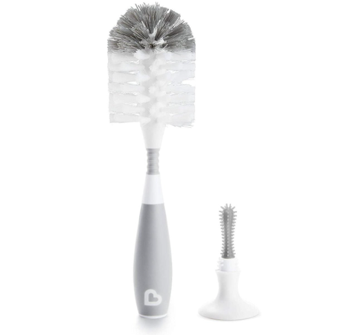 [566314] Munchkin | Flessenborstel Bristle Set Grijs