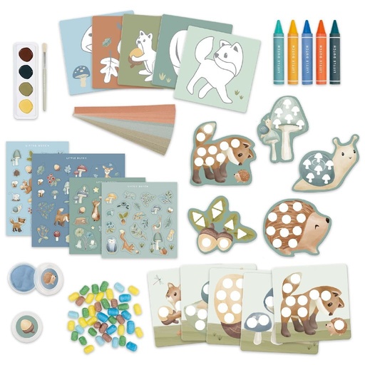 [566435] Little Dutch | Knutselset Forest Friends 