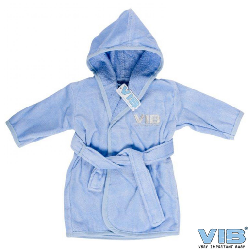 [566445] VIB | Badjas Blauw M62/68