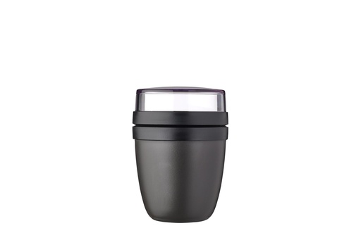 [566471] Mepal | Lunchpot Ellipse Mini Nordic Black Kunststof Zwart 300ml