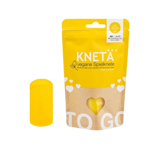 [566516] Kneta | Boetseerklei Speelklei Geel 100g