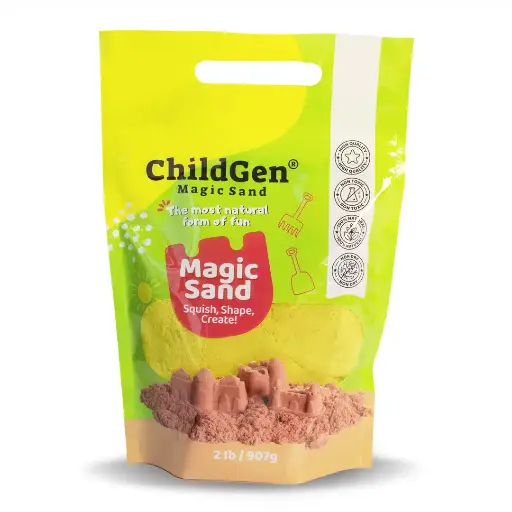 [566541] Childgen | Kinetisch Zand Magical Sand Refill Yellow 907gr