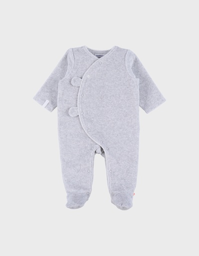 Noukies | Pyjama Velour Grey