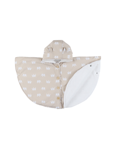 Noukies | Poncho Outdoor Waterproof Beige