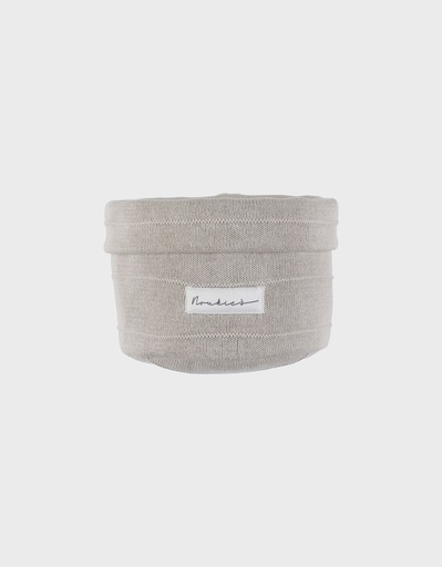 [566759] Noukies | Verzorgingsmandje Knitted Beige
