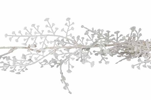 [566824] Cosy & Trendy | SLINGER BUDS GLITTER WIT 180CM KUNSTSTOF