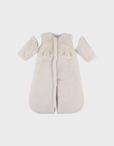 [566959] Noukies | Slaapzak Imitatiebont 70cm Beige