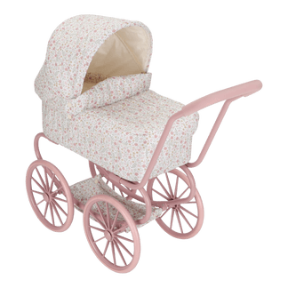 [567095] Little Dutch | Poppenwagen Soft Flowers Roze