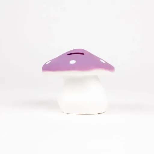 [567131] Egmont | Spaarpot Paddenstoel Lila 11cm