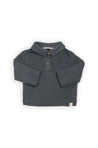 Bamboom | T-Shirt Boys Lange Mouwen Midnight Blue