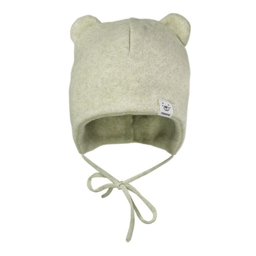 Maximo | Muts Fleece Met Oortjes Mineral-Hellbraunmeliert 