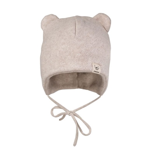 Maximo | Muts Fleece Met Oortjes Hellbraunmeliert 