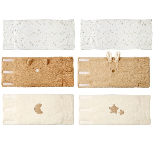 [567527] Nattou | Bed en Park Beschermer Teddy 6-pack