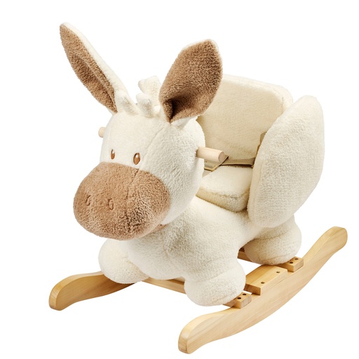 [567532] Nattou | Schommelpaard Ezel Teddy Ecru