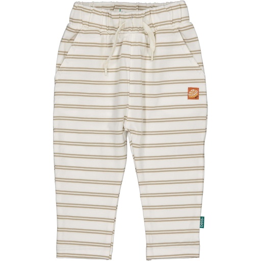 Bess | Broek Boys Striped Off White