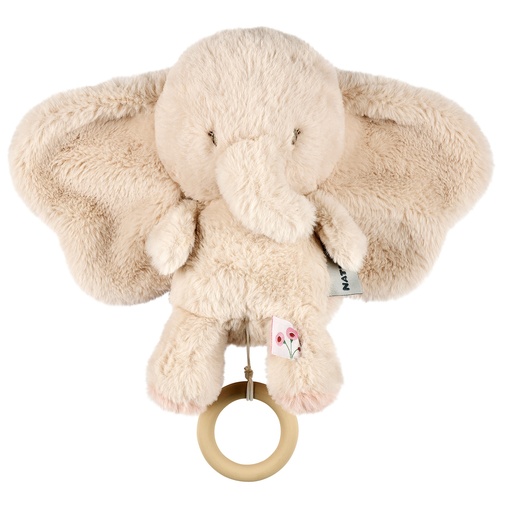 [567643] Nattou | Muziektrekker Fanfan Olifant Zand 25cms