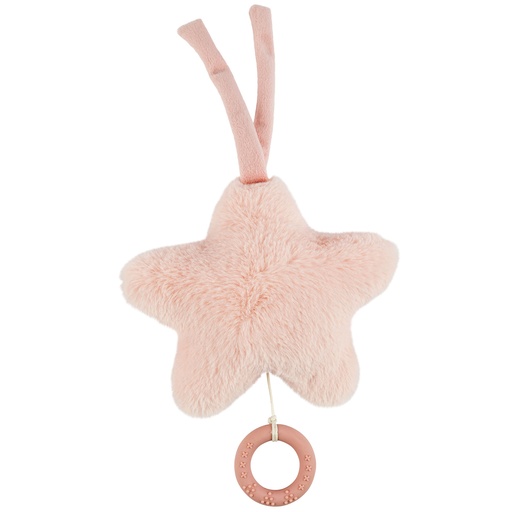 [567666] Nattou | Muziektrekker Fanfan Ster Roze 25cm