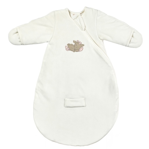 [567757] Nattou | Slaapzak Fanfan met Mouwen en Wanten Velours 2.5TOG 60cm