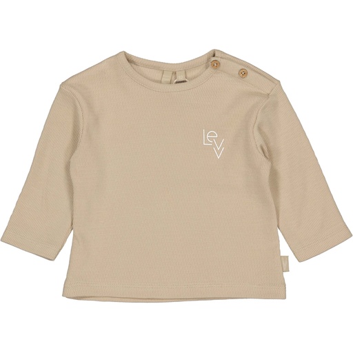 Levv | T-shirt Boys Maison Longsleeve Greige