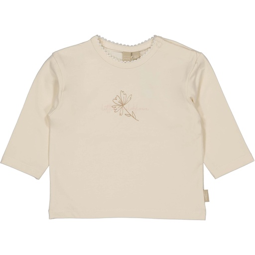 Levv | T-shirt Girls Malou Longsleeve Cotton Cream