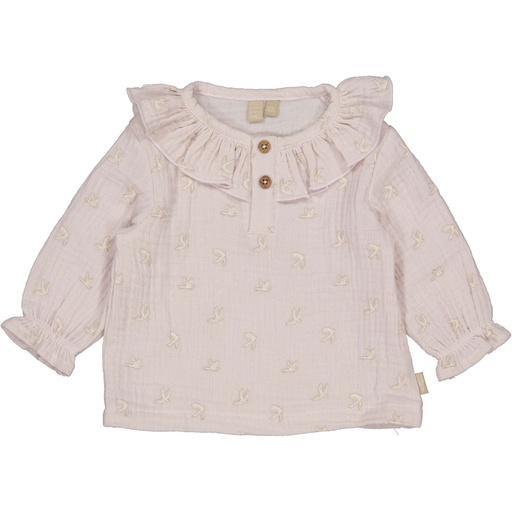 Levv | T-shirt Mara Longsleeve All Over Animal Pink 